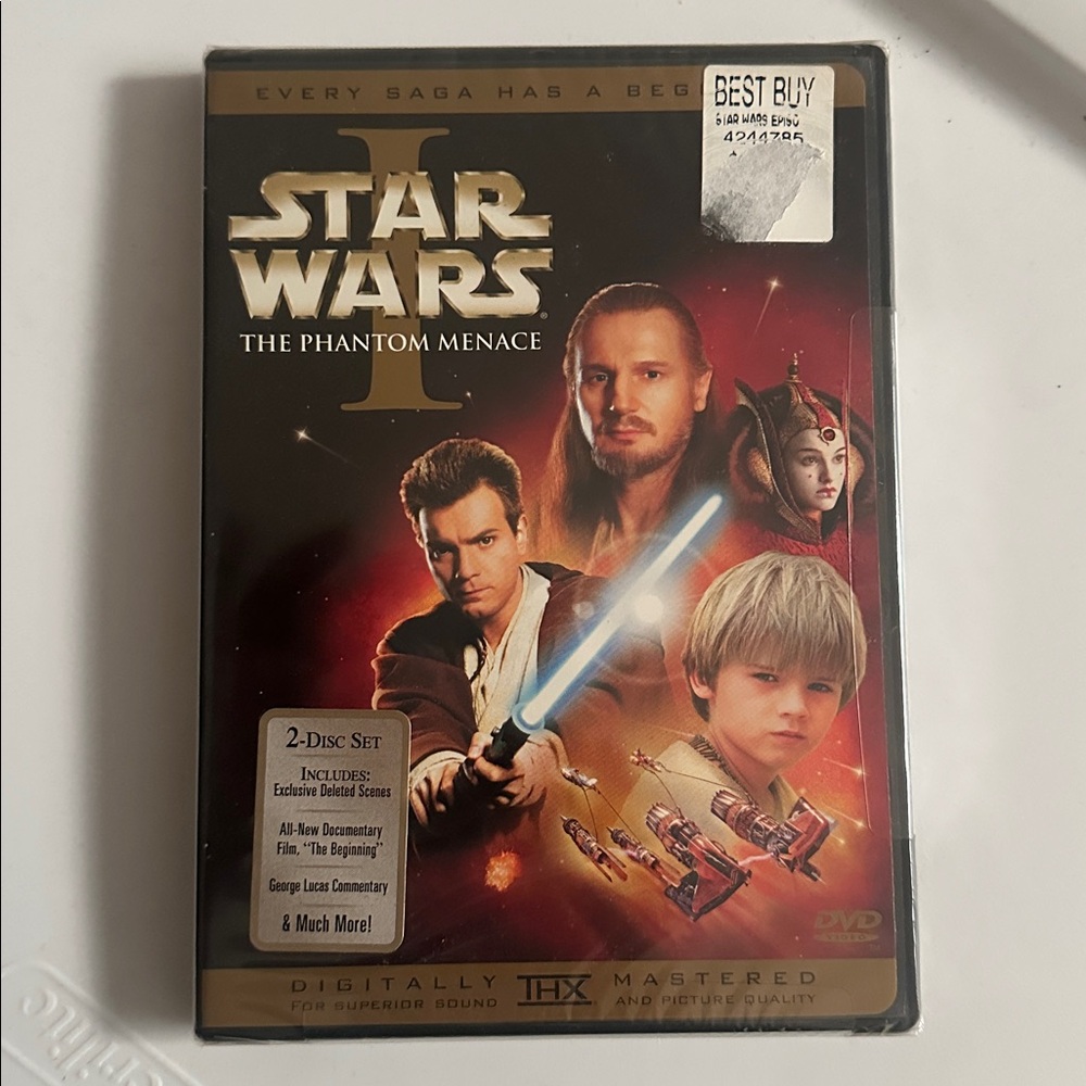 Star Wars: The Phantom Menace DVD